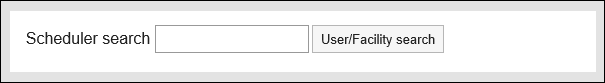 Schedule Search Portlets