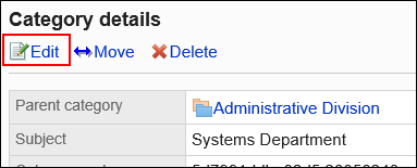 Image of the edit action link enclosed