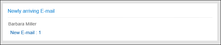 New E-mail Portlet