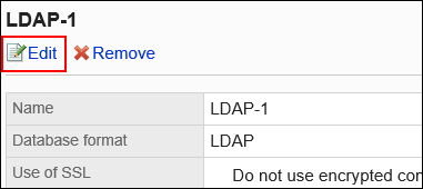 Image of the edit action link
