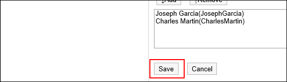 Image showing the link to set membership of organization
