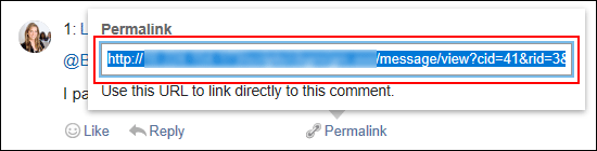 Image of a permalink