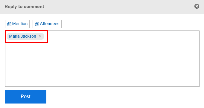 Screenshot: Setting recipients on the "Appointment details" screen