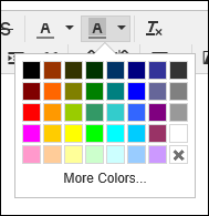 Image of changing the background color