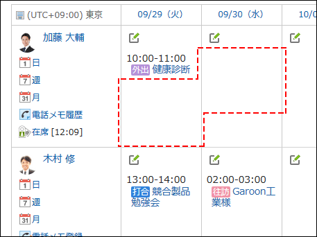 Screen capture: Shared appointment is not displayed in the Scheduler screen