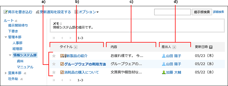 Example of changing the number of items and the width of input field