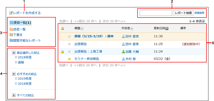 MultiReport screen