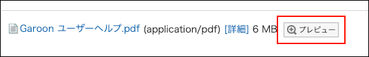 Screenshot: The attachment area with Preview button is highlighted