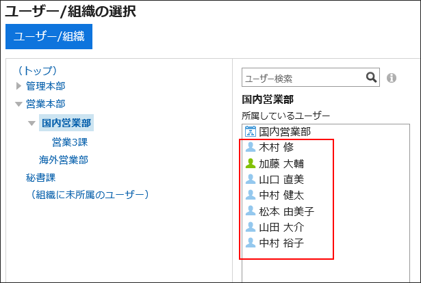 ユーザーの表示順を説明した画像