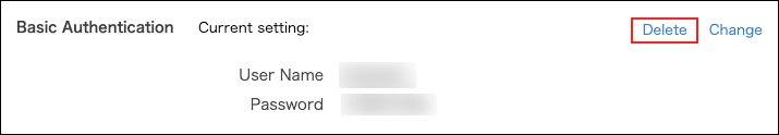 Screenshot: "Delete" is highlighted