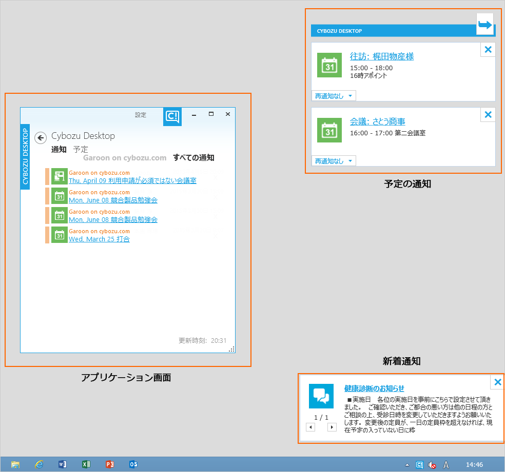 通知の種類 通知の種類