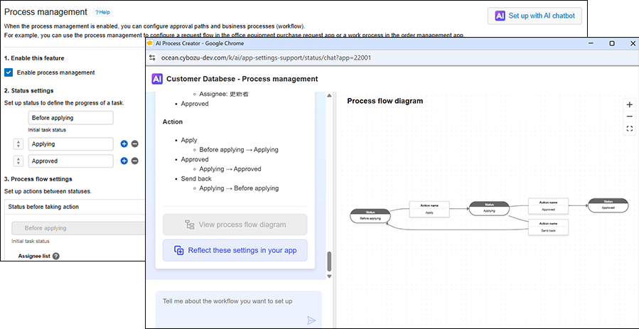 Screenshot: The AI Process Creator