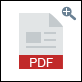 スクリーンショット:PDFの専用アイコン