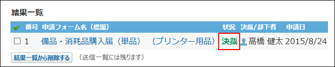 スクリーンショット：進行状況