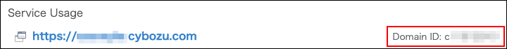 Screenshot: "Domain ID" is highlighted