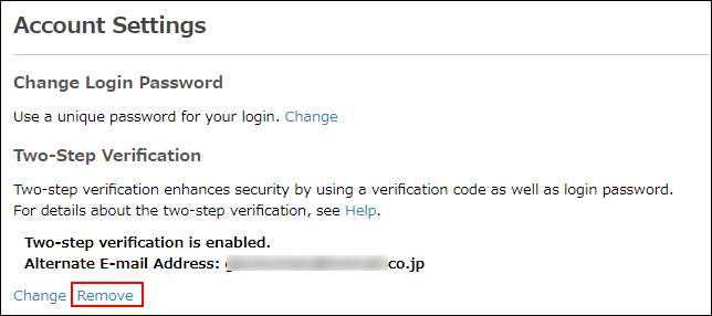 Screenshot: "Delete" is highlighted